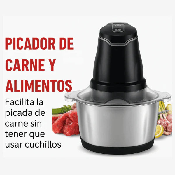 PicaFlash™ 8000 - Pica 1 kg de carne en 8s + Libro con recetas GRATIS