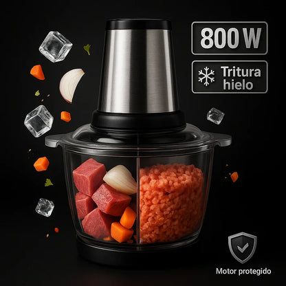 PicaFlash™ 8000 - Pica 1 kg de carne en 8s + Libro con recetas GRATIS