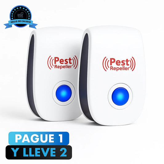 Repelente Ultrasónico Ridex 2.0 - COMPRA 1 LLEVA 2